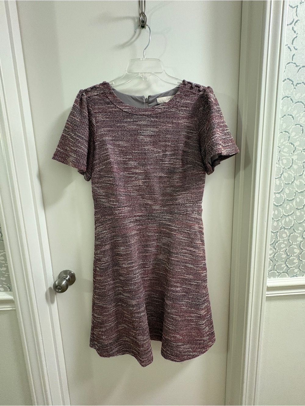 LOFT Fit & Flare Dress w/ Pockets | 8 | NWT